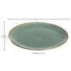 Leonardo Matera 018542 Ceramic Plate, Dishwasher-Safe Dinner Plate with Glaze,