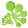 10pcs 6 Color Measuring Cups And Measuring Spoon Scoop Silicone