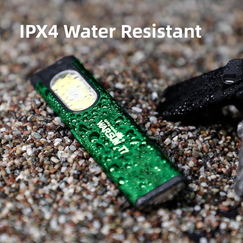 WARSUN Compact Multi-Mode Pocket LED Flashlight - 675LM, USB-C Rechargeable,