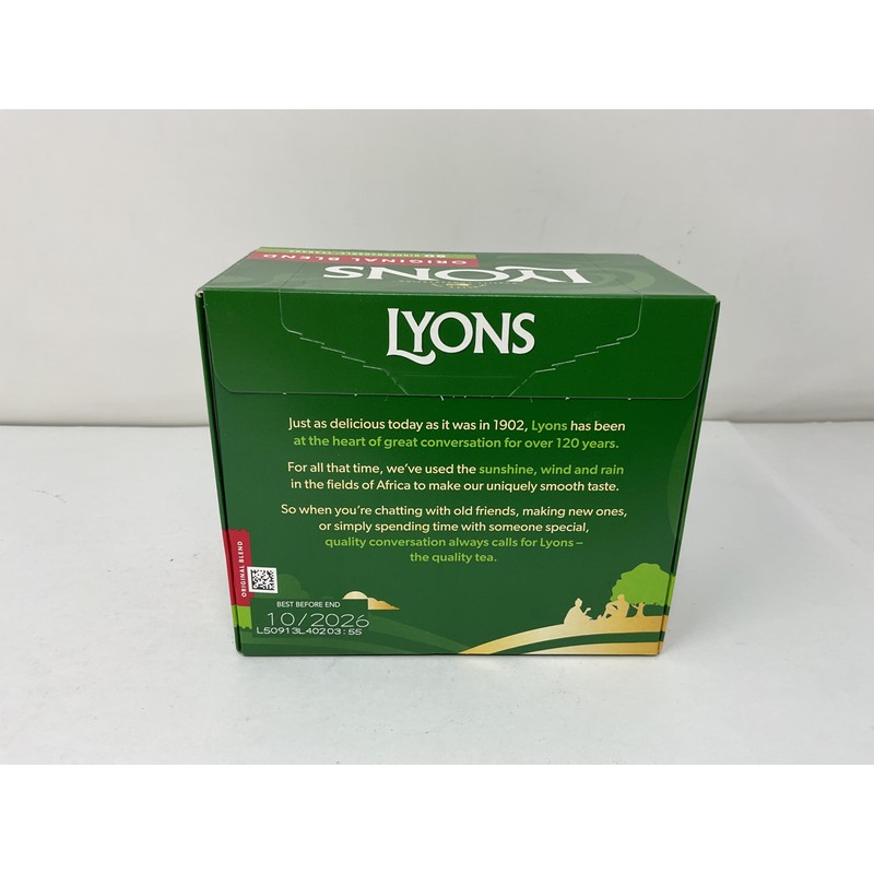 Lyons Original Irish Tea. 80 Bags