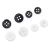 Dritz, Surtido, 9 y 11 mm, 20 botones de camisa,