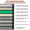 RUIXIN PRO 8 Pcs Diamond Knife Sharpening Stones for RUIXIN