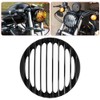 5.75in Aluminum Headlight Grill Cover Accessory Fit for XL883 XL1200