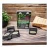 3 Jabónes Natural De Carbón De Bambú Para Limpieza Profunda
