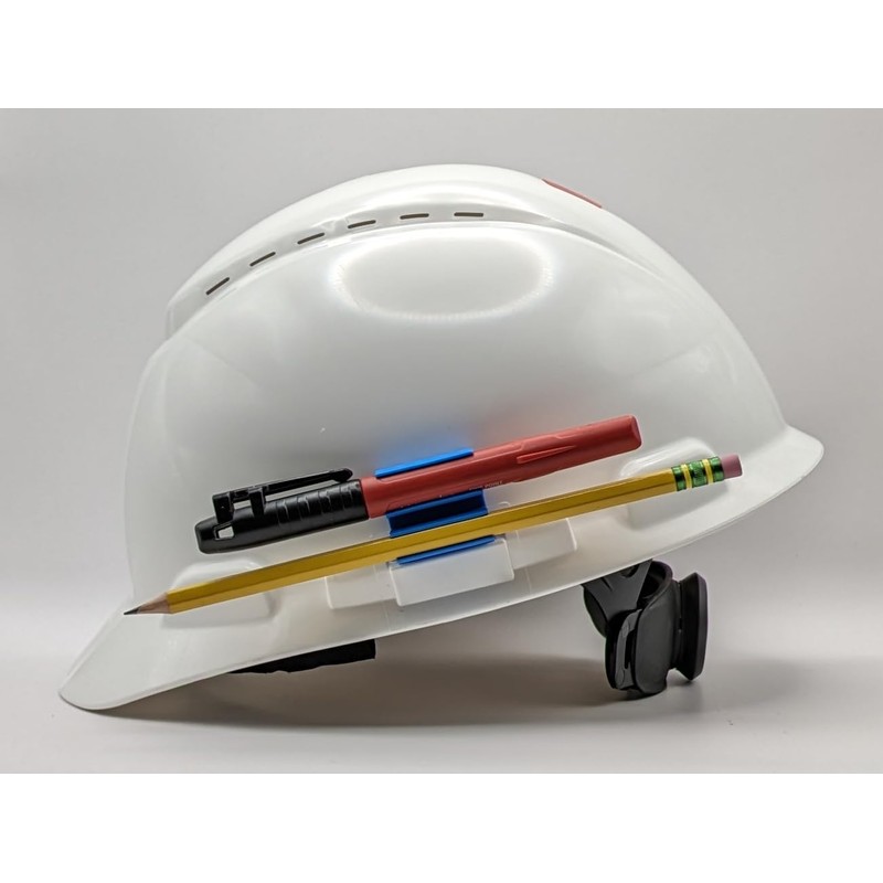 Diligence, Wolf Clips, Hard Hat Accessory, Marker & Pencil, Blue