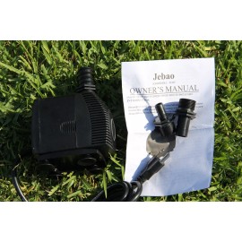 Jebao 550 Submersible pond Pump - Fountain Waterfall( Ground power cord)