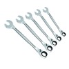 USAG 285 KA/SE5 Reversible Ratchet Combination Wrenches with Locking Ring
