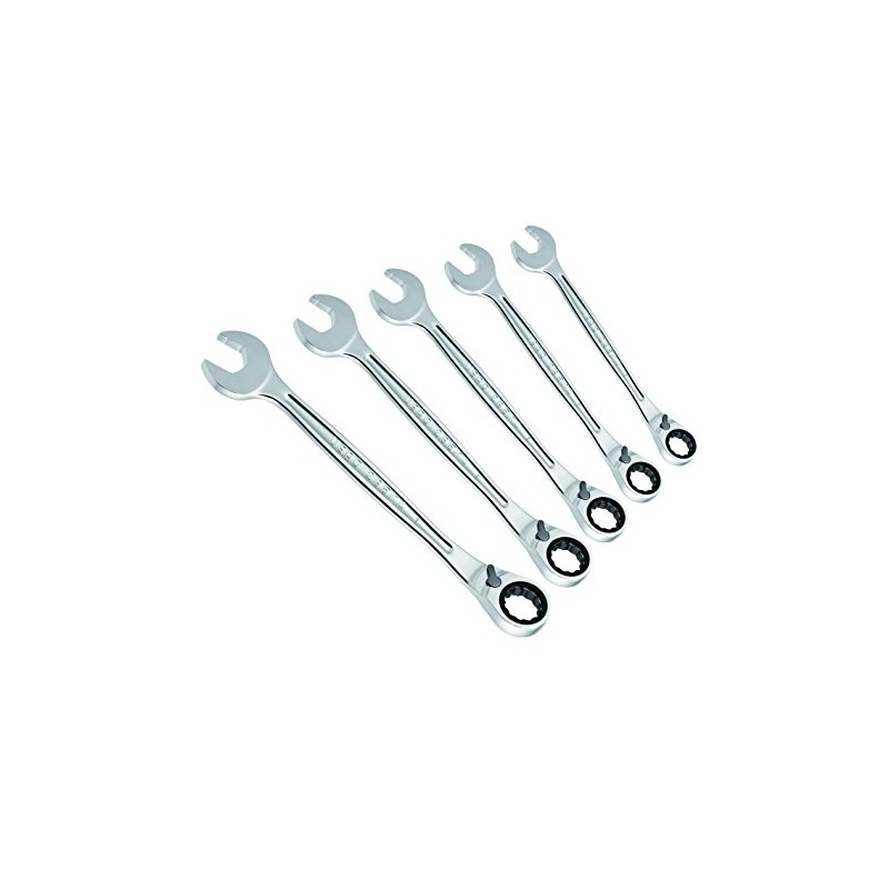USAG 285 KA/SE5 Reversible Ratchet Combination Wrenches with Locking Ring