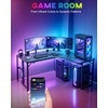 LED Strip Lights 4 Pre-Cut RGB Led Light Strip With