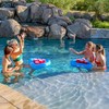 GoPong Pool Pong Rack Floating Beer Pong Set, Includes 2
