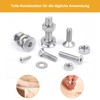 VIGRUE 1120 Pieces M2 M3 M4 M5 Countersunk Screws with