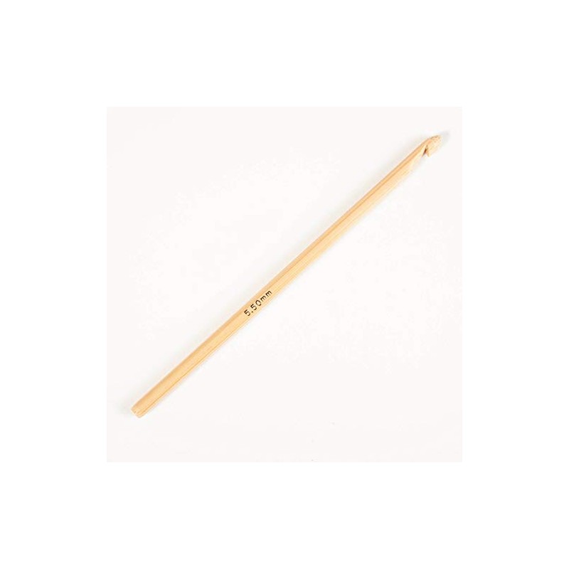 Addi Crochet Hook, Metal, Bamboo, 12 mm