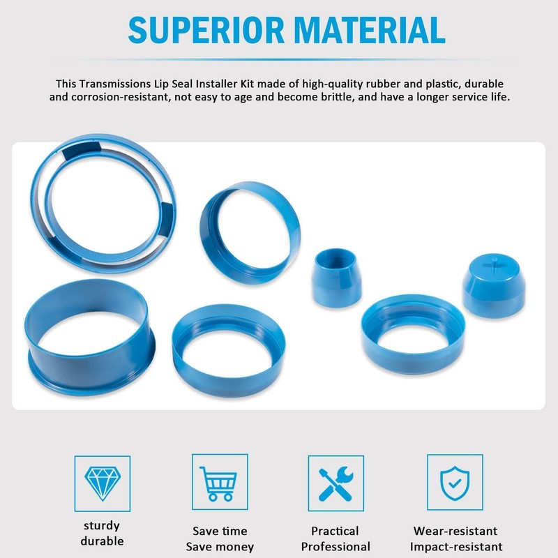 For Ford AOD AODE 4R70W 4R75W Transmissions Tool Lip Seal