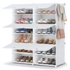 HOMIDEC Shoe Rack, 6 Tier Shoe Storage Cabinet 24 Pair