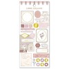 Mind Wave Sticker Sheet Set of 3 Libre Collage Pink,