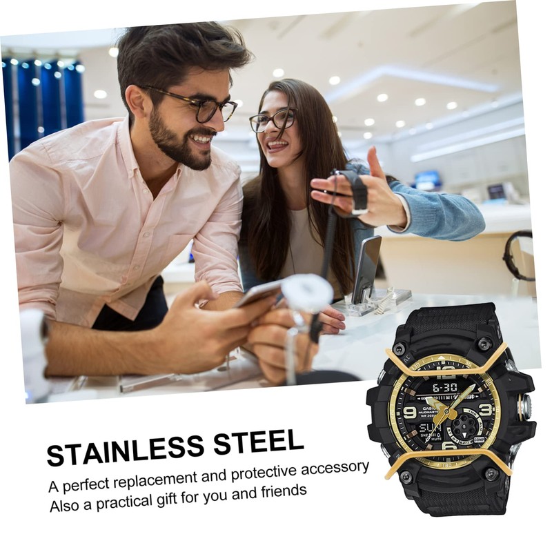 Levemolo Compact Watch Protector Watch Bumper Scratch-Resistant Screen Cover Easy