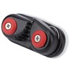 KSTE Black Aluminum Alloy Rope Buckle Holder Anchor Cam Cleat