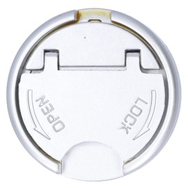 Gas Tank Lock Cap Stainless Steel Fuel Tank Cover Universal for GY6 Scooter