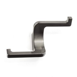 2 x So-Tech® Bill Modern Coat Hooks Wall Hooks Stainless Steel Look Large