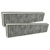 vhbw 2 x activated carbon filters compatible with Miele DA