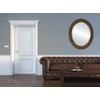 OVALCREST Oval Beveled Wall Mirror for Home Decor - Monticello