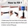 Butane Torch Lighter - Ballpoint Pen Lighter, Windproof Solar Beam
