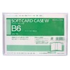 Kokuyo clear case card case soft type B6 kuke –