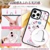 キーリングハンガー スマホ 2個入り 星形シルバー スマホストラップ リング 貼り付け式 メタルフック付属 スマホケース用 DIYアクセサリーパーツ