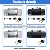 Osompar Tailgate Handle with Rear Camera Hole Key Lock Cylinder