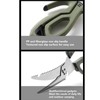 Stainless Steel Kitchen Scissors Multipurpose Detachable Fish Scissors for Kitchen