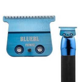1 Pc FX707Z DLC 2.0 Replacement Blades Head Compatible with BaByliss PRO Barberology Trimmer Blade,Zero-Gapped Replacement Trimmer Blade Compatible with BaBylissPRO FX787 & FX726 Trimmer (Blue)