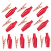 CHILDWEET 10pcs Alligator Clips for Electrical Testing Wire Tester Clips