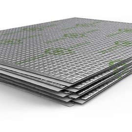 Soundqubed Q-MAT Sound Deadening Audio Insulation MAT–86.6 Mil (2.2mm) 16 Sq ft Car Sound Deadener Insulation–Butyl Car Sound Deadening Mat - Audio Noise Insulation and Dampening