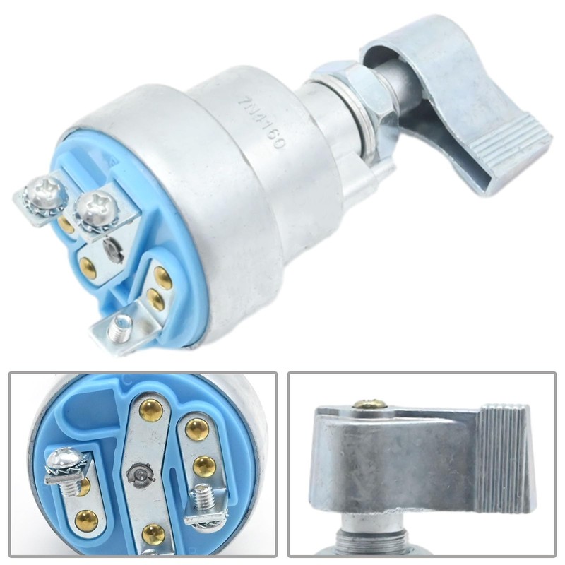 DUZFOREI 7N4160 Ignition Switch Starter Switch with 3 Terminals, Replacement