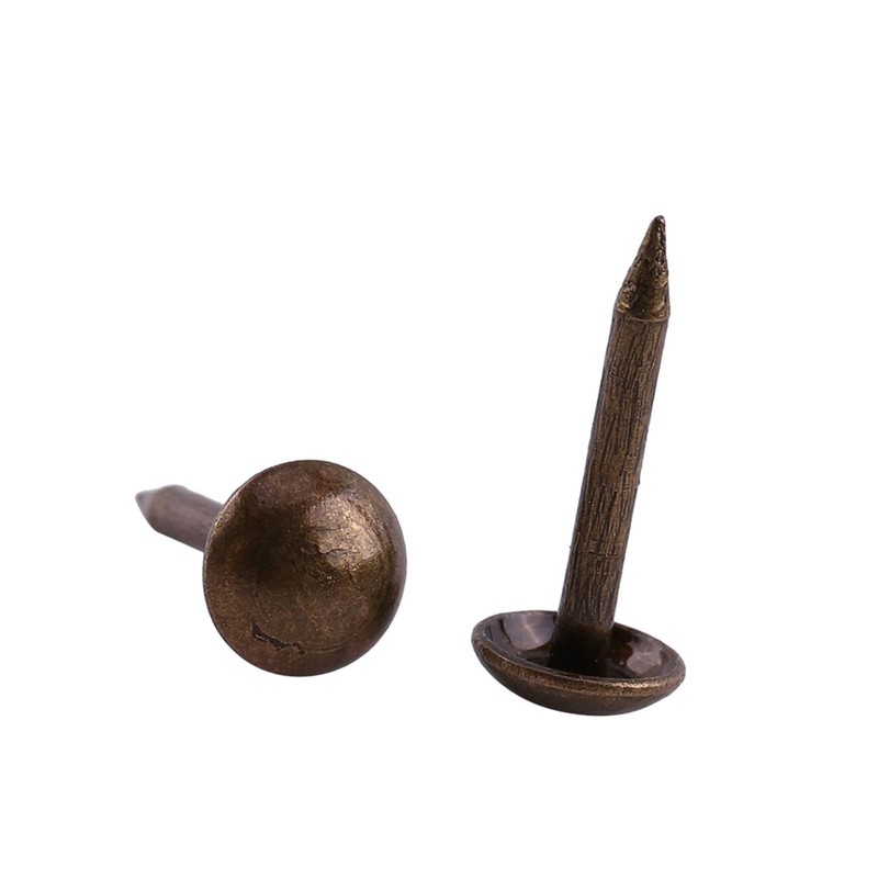 Haosie Upholstery Tacks, 100PCS Carpet Tacks, Split Pins Craft, Paper