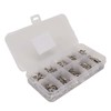 380 Pcs Car Lock Reed Stainless Steel Car Locking Plate