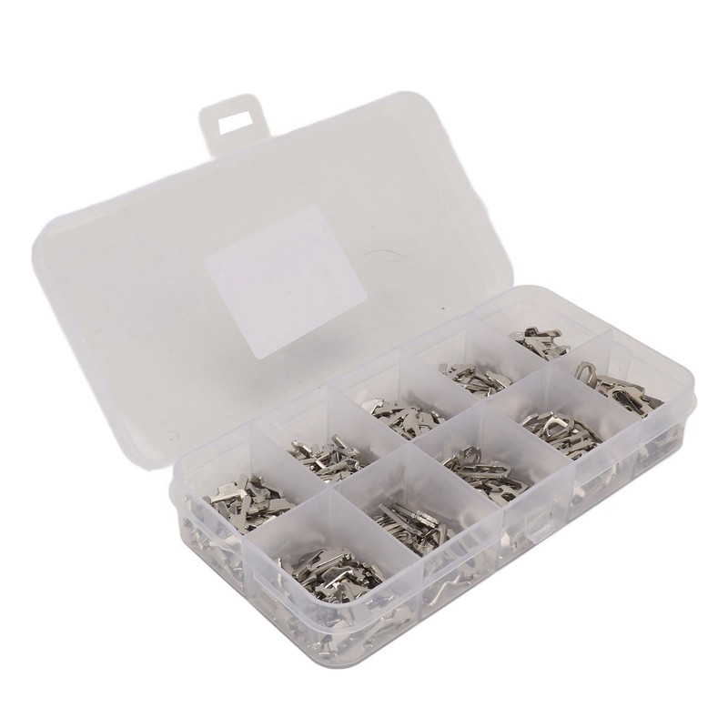 380 Pcs Car Lock Reed Stainless Steel Car Locking Plate