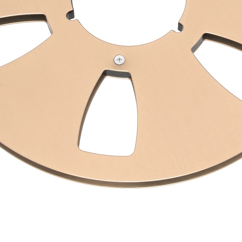 1/4 10.5 Inch Empty Takeup Reel 6 Hole Aluminum Alloy