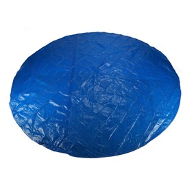 Waterproof Swimming Pool Cover Rainproof Round Pool Dust Cover for Diameter 224cm Pool