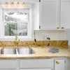 UKCOCO Recessed Garbage Lid Counter Trash Cover, Built-in Flap Cover