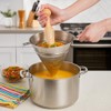 HIC Kitchen Chinois Fine-Mesh Cone Sieve, 18/8 Stainless Steel, For