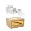 DIY Dryer Vent Connector Kit - Space Saving, Toolless Design