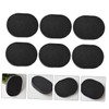 Beavorty 2sets Bamboo Charcoal Facial Sponges Reusable Body Face Exfoliator