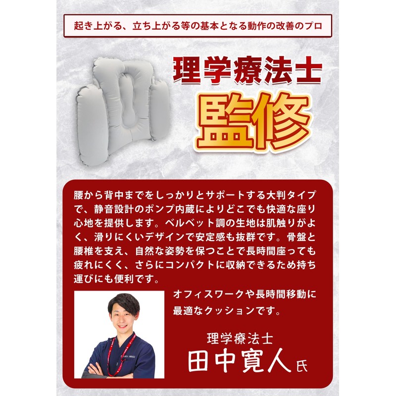 2024 Newest (Physical The) Lumbar Pillow, Large Back Support, Shinkansen