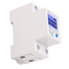 LCD Digital Energy Meter Single Phase 2P Electricity Usage Monitor