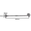 Cabin Hook and Eye Galvanised Cast Iron Heavy Duty 250mm