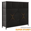 REAHOME Dresser for Bedroom with 10 Drawers, Wide Black Dresser