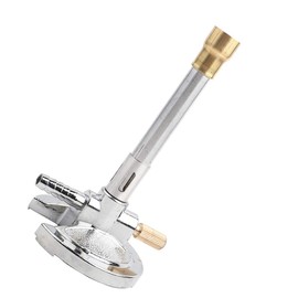 Lab Bunsen Burner, Micro Single Tube Bunsen Burner for Natural Gas & Propane & Lab Heating