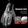 Guantes De Cuero Térmicos Impermeables Touch Para Moto/bici