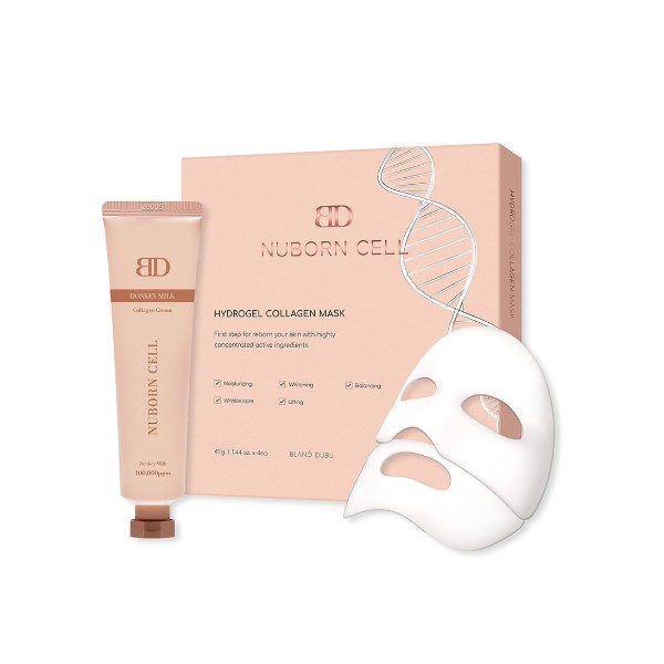 BLANC DUBU Nuborn Cell Collagen Moisture Duo, Nuborn Cell Donkey